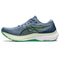 1011B440 ASICS Men's Gel-Kayano 29 Running STEEL BLUE/LIME ZEST SIZE 9.5 Like New