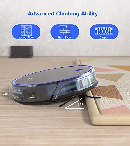 OKP K7 Robot Vacuum Cleaner, Strong Suction, 120Mins Runtime Robotic Vacuums Like New