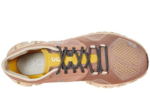 40.99239 On Running Cloud X Women, Mocha/Sand, Size 10.5 - Like New