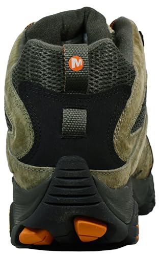 J035867 MERRELL MEN'S MOAB 3 MID HIKING SHOES OLIVE SIZE 11 - Like New