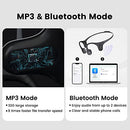 MOJAWA RUN PLUS BONE CONDUCTION HEADPHONES BLUETOOTH WIRELESS - BLUE - Like New