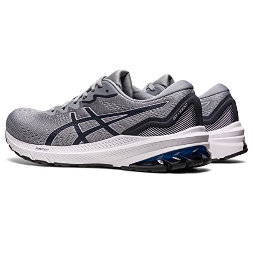 1011B354 ASICS Men's GT-1000 11 Running Shoes SIZE 9 -PIEDMONT GRAY/MIDNIGHT Like New