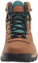 COLUMBIA WOMEN'S NEWTON RIDGE PLUS HIKING SHOE - ELK, RIVER BLUE - SIZE 8 - Like New