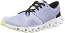 60.98253 ON RUNNING CLOUD X3 WOMENS NIMBUS/WHITE SIZE 10 - Like New