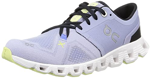 60.98253 ON RUNNING CLOUD X3 WOMENS NIMBUS/WHITE SIZE 10 - Like New