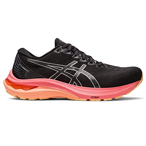 1012B271 ASICS WOMEN'S GT-2000 11 RUNNING SHOES, BLACK/PURE SILVER, SIZE 8.5 Like New