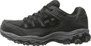 SKECHERS MEN'S CANKTON STEEL TOE WORK SHOE - BLACK - SIZE 7 Like New