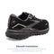 Brooks Women's Ghost 15 GTX Waterproof Neutral Running Shoe Black/Alloy Size 8.5 - Like New