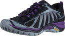 J034438 MERRELL WOMEN'S SIREN EDGE 3 SHOES - COLOR: BLACK/ACAI - SIZE 9 - Like New