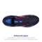 BROOKS WOMEN'S GHOST 15 NEUTRAL RUNNING SHOE - PEACOAT/BLUE/PINK - SIZE 10 - Like New