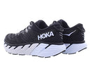 1123201 HOKA GAVIOTA 4 SHOES WOMEN'S BLACK/WHITE SIZE 10.5D WIDE Like New