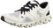 ON RUNNING CLOUD X 3 - SIZE 6 - WOMENS - WHITE/BLACK Like New