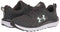 UNDER ARMOUR WOMEN'S CHARGED ASSERT 10 - SIZE 9 - JET GRAY/JET GRAY/AQUA FOAM Like New