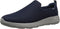 SKECHERS PERFORMANCE GO WALK MAX MEN'S SLIP ON SHOES SIZE 11.5 (NAVY/GRAY) Like New