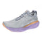 ASICS WOMEN'S GEL-NIMBUS 25 RUNNING SIZE 8.5, PIEDMONT GREY/PURE SILVER Like New