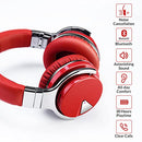 Silensys E7 Active Noise Cancelling Headphones Bluetooth Headphones - Red Like New