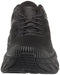 1110518 HOKA ONE ONE BONDI 7 WIDE MENS SHOES SIZE 10.5, COLOR: BLACK/BLACK Like New