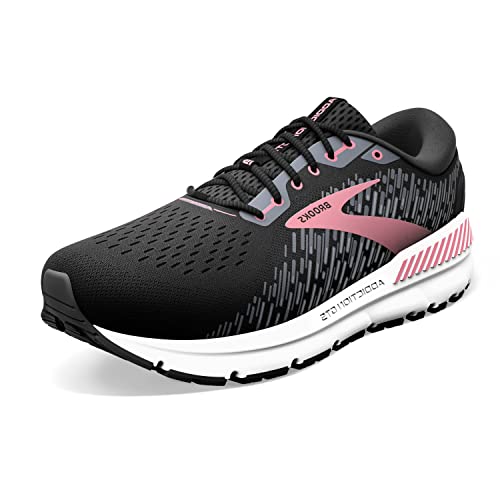 Brooks Women's Addiction GTS 15 Supportive Running Black/Ebony/Mauvewood Size 6 - Like New