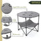 ARROWHEAD OUTDOOR 28” (71cm) Heavy-Duty Portable Folding Table, 4 Cup Holders Like New