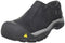 1002268 KEEN Men's Brixen Waterproof Slip On Mules Black/Gargoyle Size 10.5 Like New