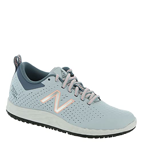 WID806P1 NEW BALANCE WOMEN FRESH FOAM 806 V1, CYCLONE/GREY/FOX, SIZE 9.5 WIDE Like New