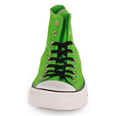 142226C CONVERSE CHUCK TAYLOR ALL STAR JUNGLE HI JUNGLE GREEN SNEAKERS, SIZE 8.5 Like New