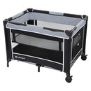 Baby Trend Portable Playard with Bassinet PY91E11G - Twinkle Gray - Like New