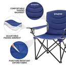 KINGCAMP CAMPING FOLDING CHAIR OVERSIZED 300LB KC2134 - BLUE Like New