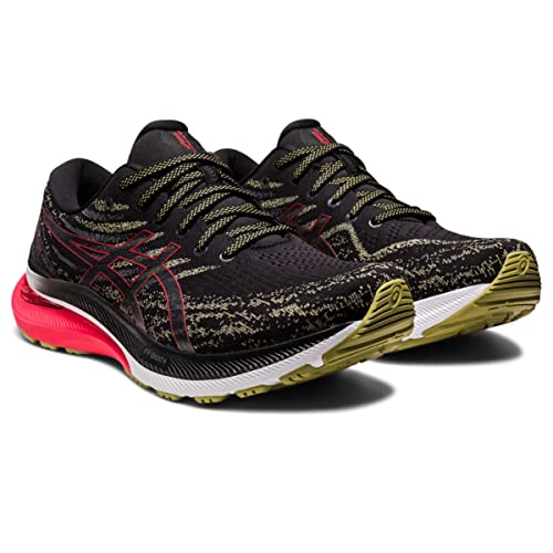 1011B440 ASICS Men's Gel-Kayano 29 Running BLACK/ELECTRIC RED - Scratch & Dent