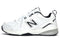 MX608WN5 New Balance Men's 608 V5 Casual Cross Trainer, White/Navy, 9.5 X-Wide Like New