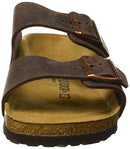 BIRKENSTOCK UNISEX ARIZONA SANDAL SIZE: MEN 4 WOMEN 6 - HABANA OILED LEATHER - Brand New