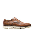 C14493 COLE HAAN MEN'S ZEROGRAND WING OXFORD SHOE - BRITISH TAN - SIZE 11.5 - Like New