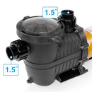 XtremepowerUS 1.5HP Inground Pool Pump 5280GPH 1.5" NPT Inlet/Outlet 220V - Like New