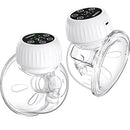 BIOBOO Hands Free Breast Pump, Wearable Breast Pump RH-338 - White Like New