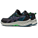 ASICS Women's Gel-Venture 9 Trail Running Shoe SIZE 10.5 BLACK/DIGITAL VIOLET - Like New