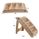 Pet Stairs - Home and Vehicle Foldable Nonslip Dog Steps with 4-Step Design Like New