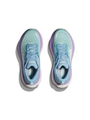 1127952 HOKA ONE ONE Womens Bondi 8 Airy Blue/Sunlit Ocean 9 Like New