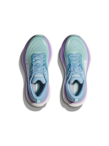 1127952 HOKA ONE ONE Womens Bondi 8 Airy Blue Sunlit Ocean Size - Scratch & Dent