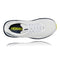 HOKA MENS CLIFTON 7 - BLANC DE BLANC/BLACK IRIS - SIZE 11 - Like New