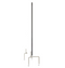 GHENT CLEAR PARTITION EXTENDER ATTACHED CLAMP 29 X 3.88 X 18 THERMOPLASTIC - Brand New