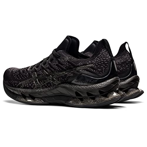 1012B068 ASICS Women's Kinsei Blast Running Shoe 6.5 Black/Black - Brand New