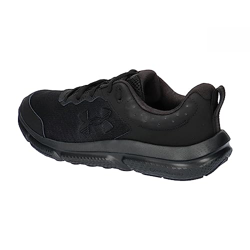3026175 Under Armour Men Charged Assert 10 Black/Black/Black Size 8 - Like New