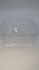 PACTIV Container 6 Square 32oz Clear Cookie, 360 Count - Brand New