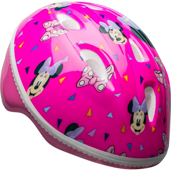 DISNEY MINNIE MOUSE INFANT BIKE HELMET - PINK48-52CM - PINK - Brand New