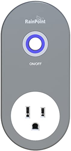 RAINPOINT WIFI IRRIGATION HUB TWG004WRF FOR WIFI SPRINKLER TIMER - DARK GRAY - Like New