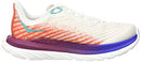 1127894 HOKA ONE ONE HOKA WOMEN'S MACH 5 SHOES SIZE 9.5 WHITE/FLAME Like New