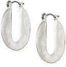 SE0414 THE SAK MOP EARRINGS - BLACK/SILVER - Brand New