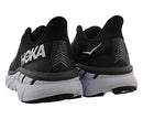 HOKA MENS CLIFTON 7 - BLACK/WHITE - SIZE 10 - Like New