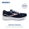 BROOKS WOMEN'S GHOST 15 NEUTRAL RUNNING SHOE, PEACOAT/PINK/OPEN AIR - SIZE 8.5 - Like New