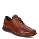Cole Haan Men's 2.Zerogrand Laser Wingtip Oxford Lined Tan/Black Size 12 - Like New